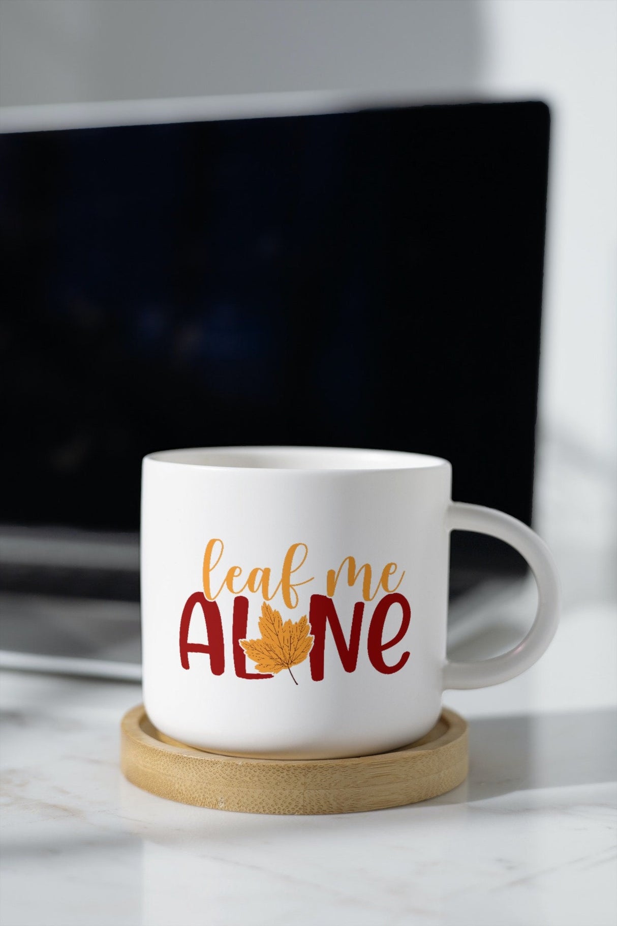 Leaf me alone SVG Cut File
