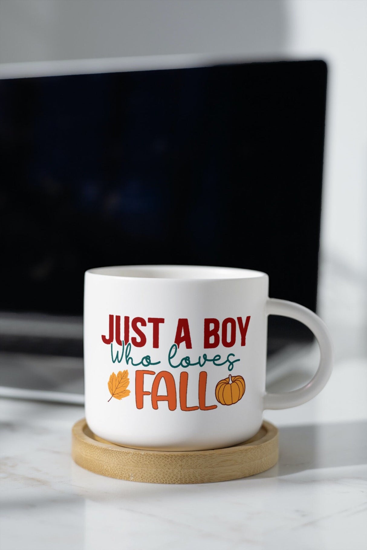 Just a boy who loves fall SVG Cut File
