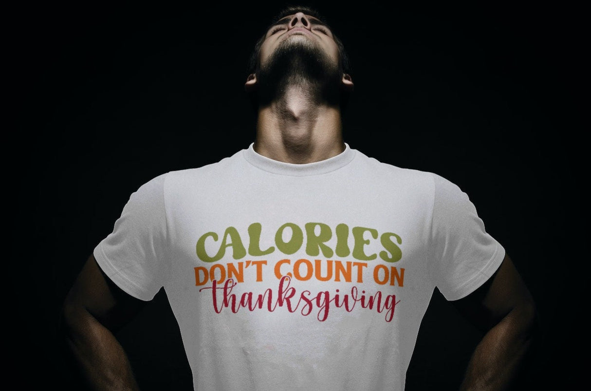 Calories don't count on thanksgiving SVG Cut File