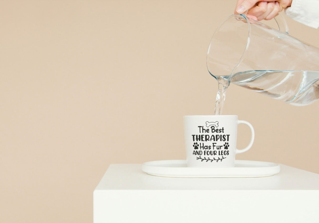 The best therapist has fur and four legs SVG Cut File