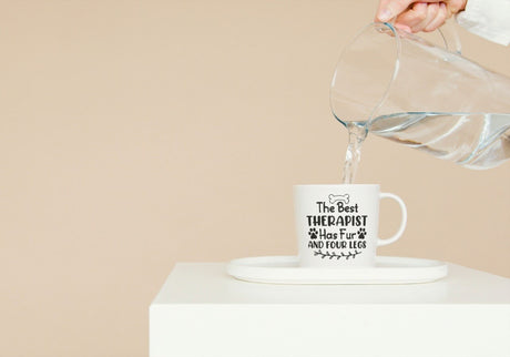 The best therapist has fur and four legs SVG Cut File