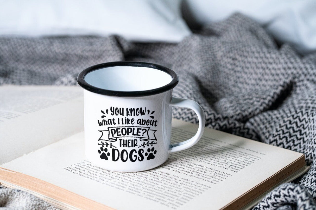 You know what I like about people? Their Dogs! SVG Cut File