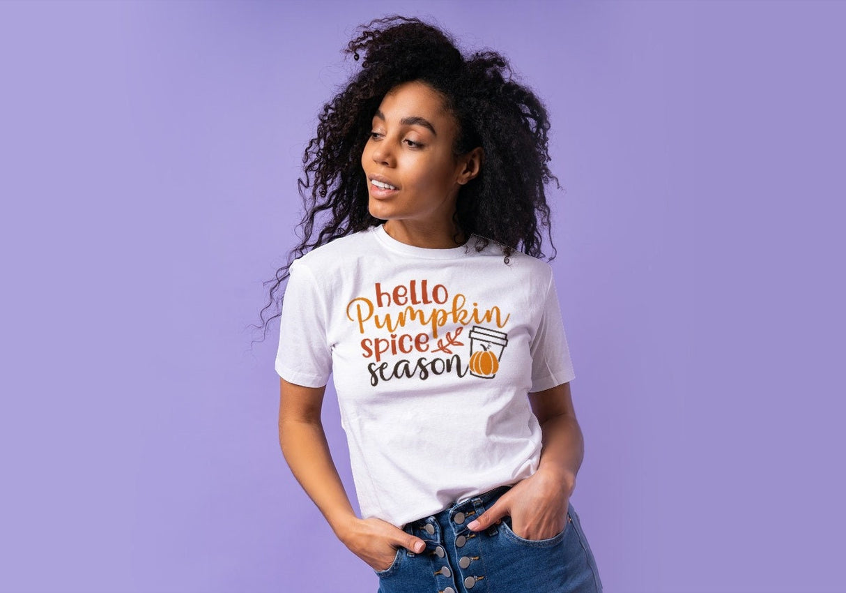 Happy Pumpkin Spice Season SVG Cut File
