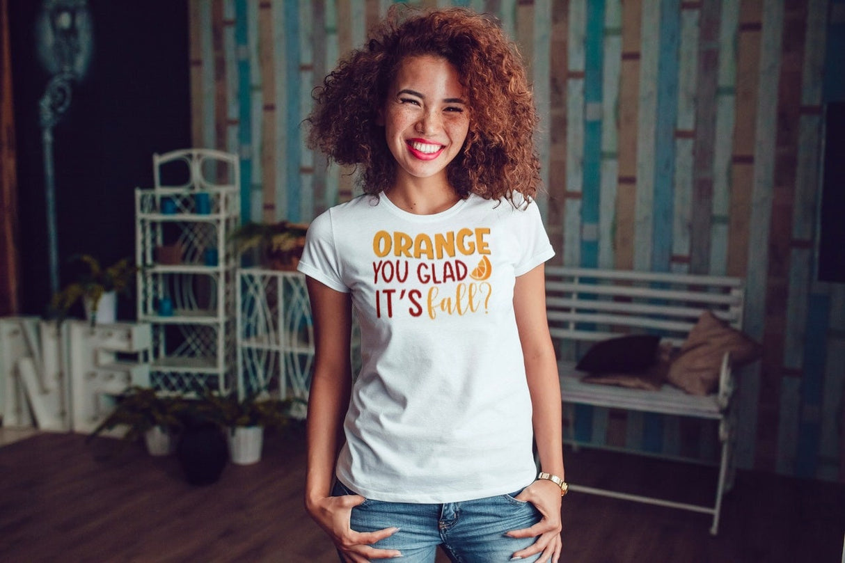 Orange you glad autumn came early this year SVG Cut File