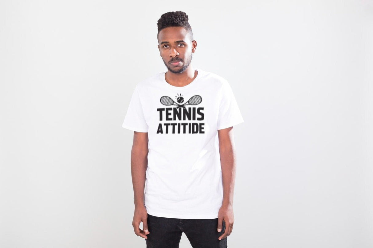 Tennis Attitude SVG Cut File