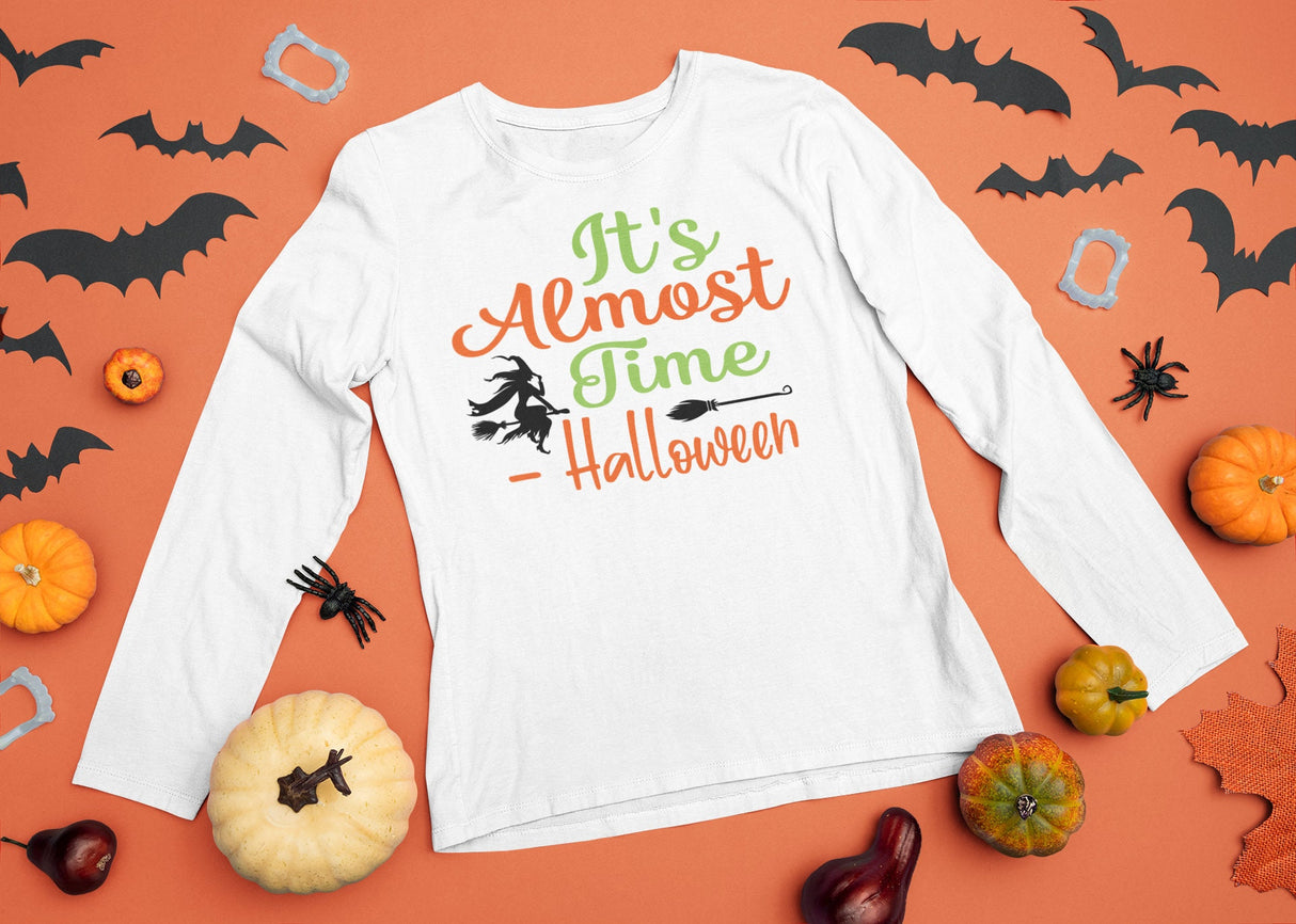 It's almost time - Halloween SVG Cut File