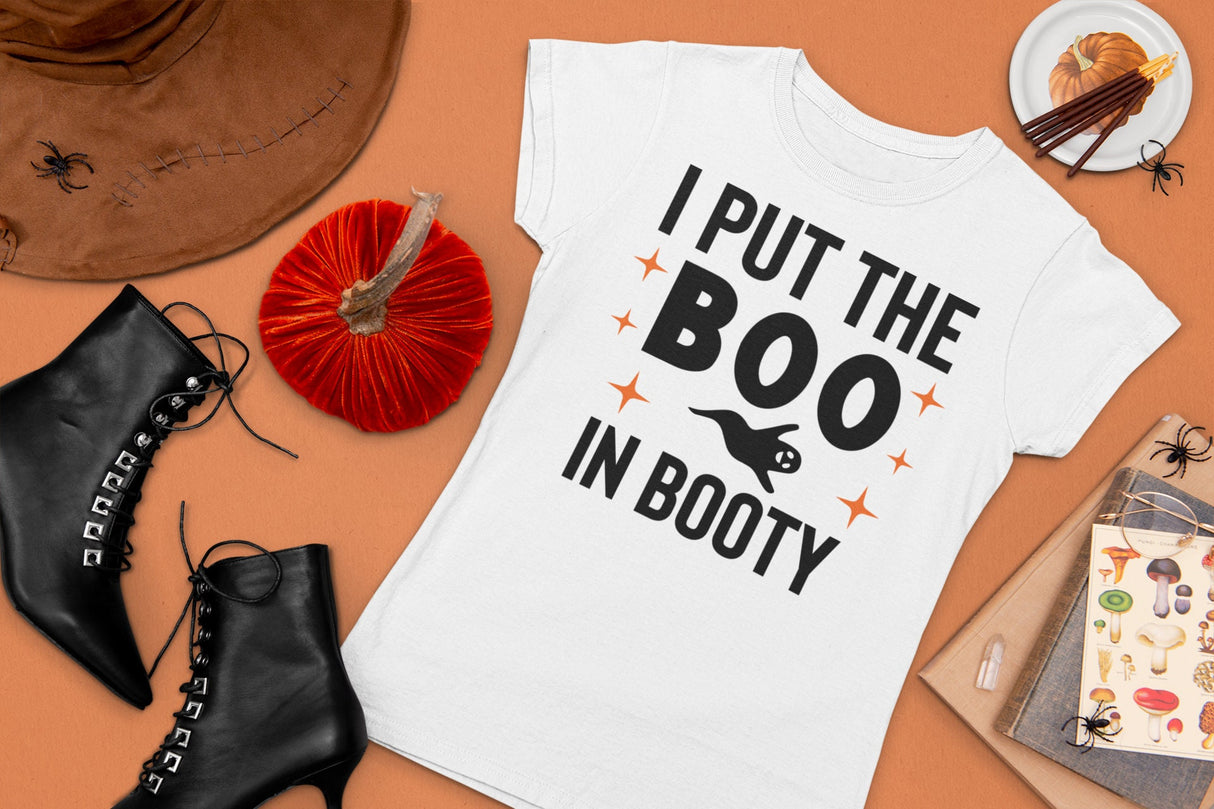 I put the boo in booty SVG Cut File