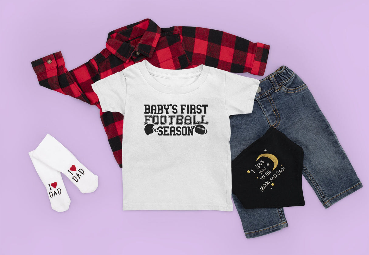 Baby's First Football Season SVG Cut File