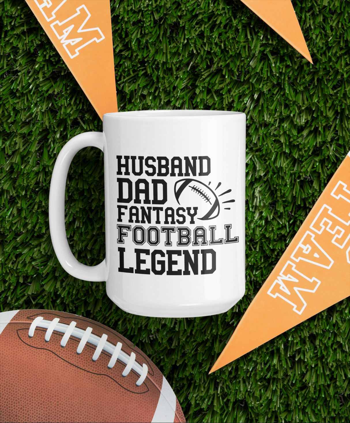 Husband Dad Fantasy Football Legend SVG Cut File