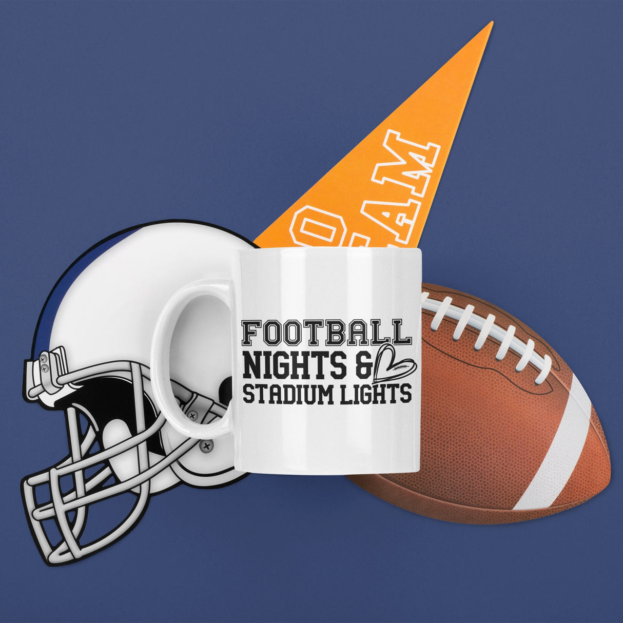 Football Nights &  Stadium Lights SVG Cut File