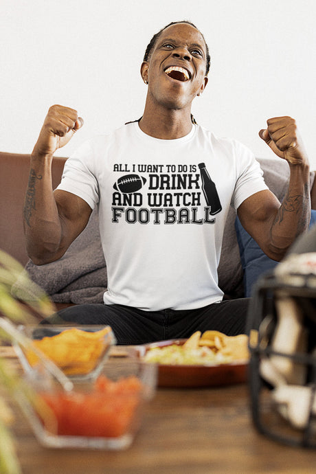 All I want to do is Drink and watch Football SVG Cut File