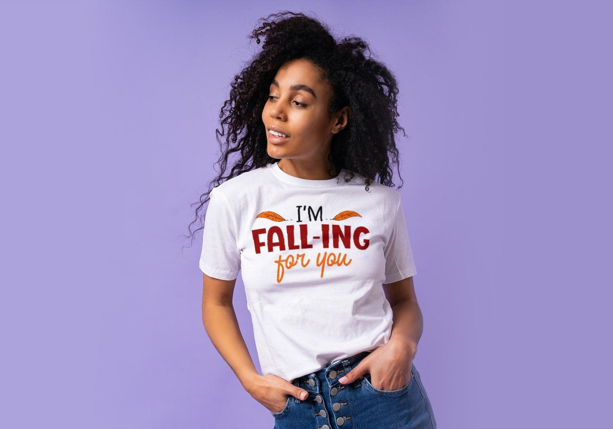I'm fall-ing for you SVG Cut File
