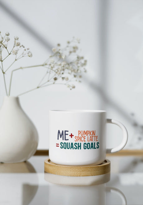 Me + pumpkin spice latte squash goals SVG Cut File