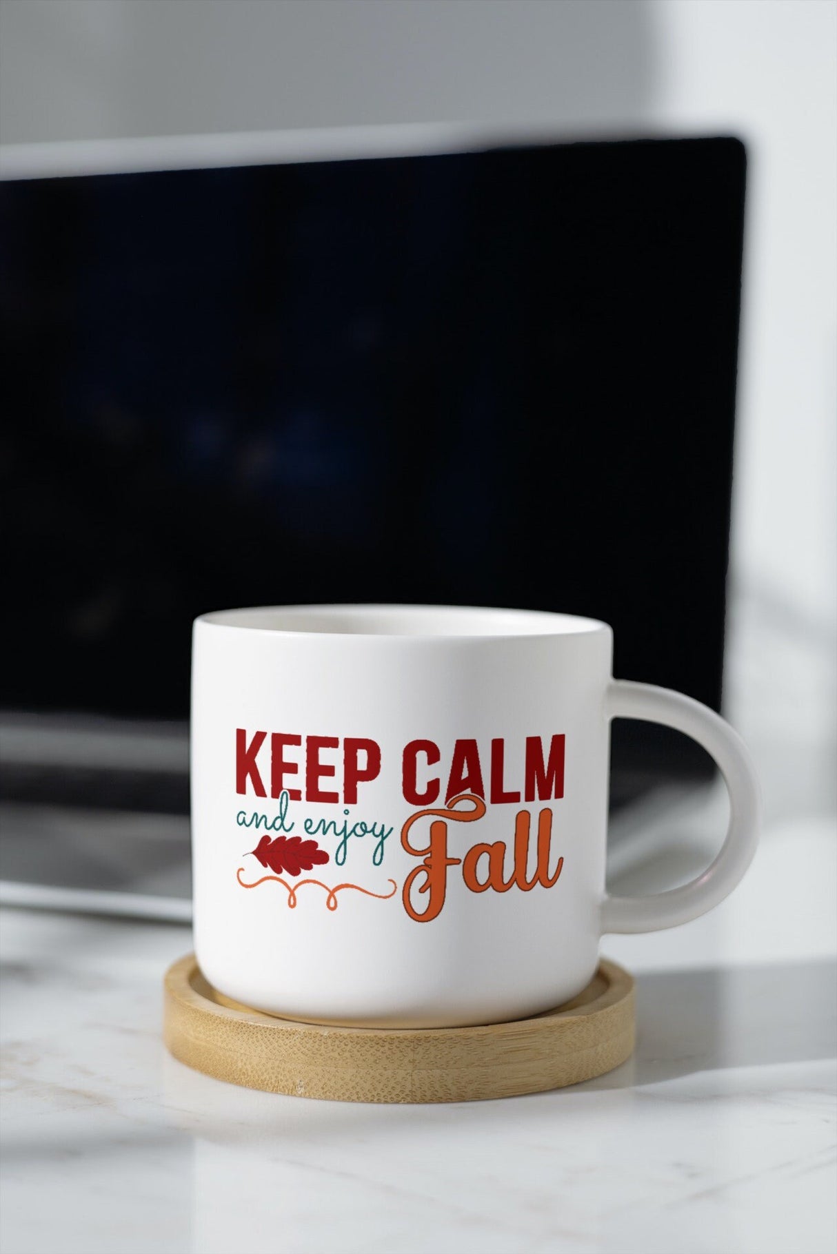 Keep calm and enjoy fall SVG Cut File