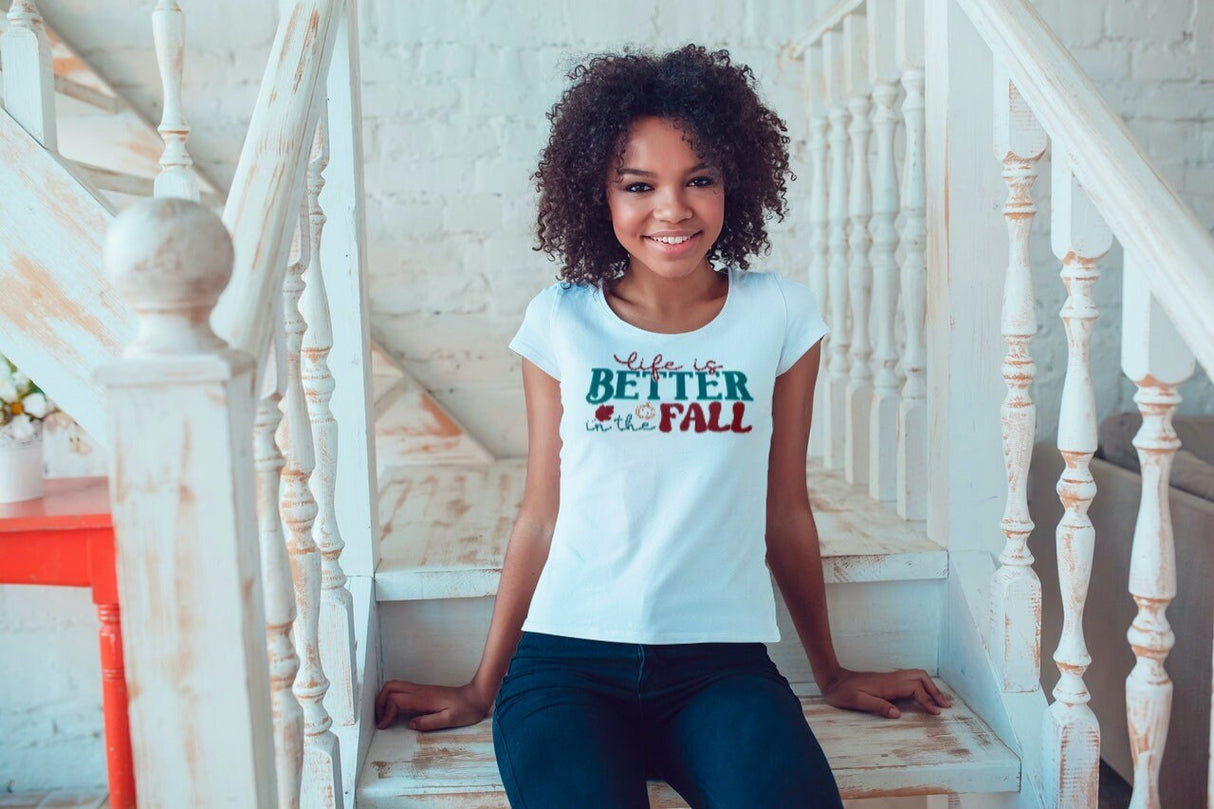 Life is better in the Fall SVG Cut File