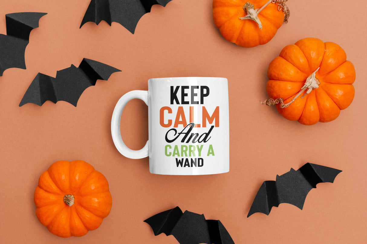 Keep calm and carry a wand SVG Cut File