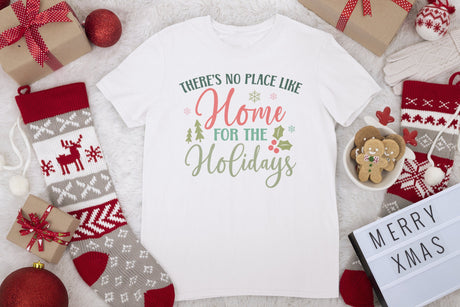 No place like home for the holidays SVG Cut File