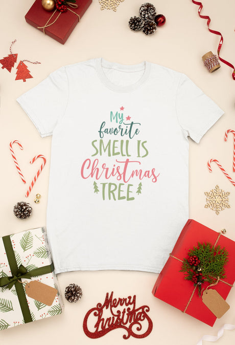 My favorite smell is Christmas tree SVG Cut File