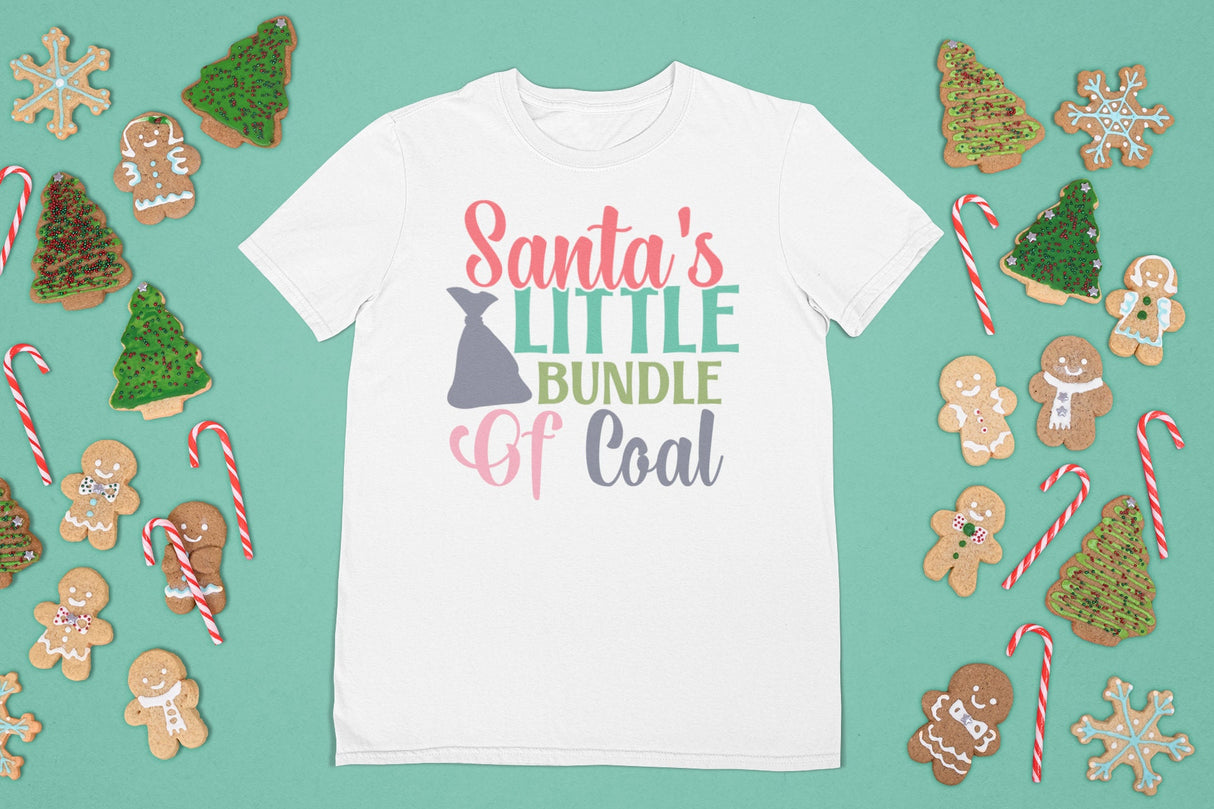 Santa's little bundle of coal SVG Cut File