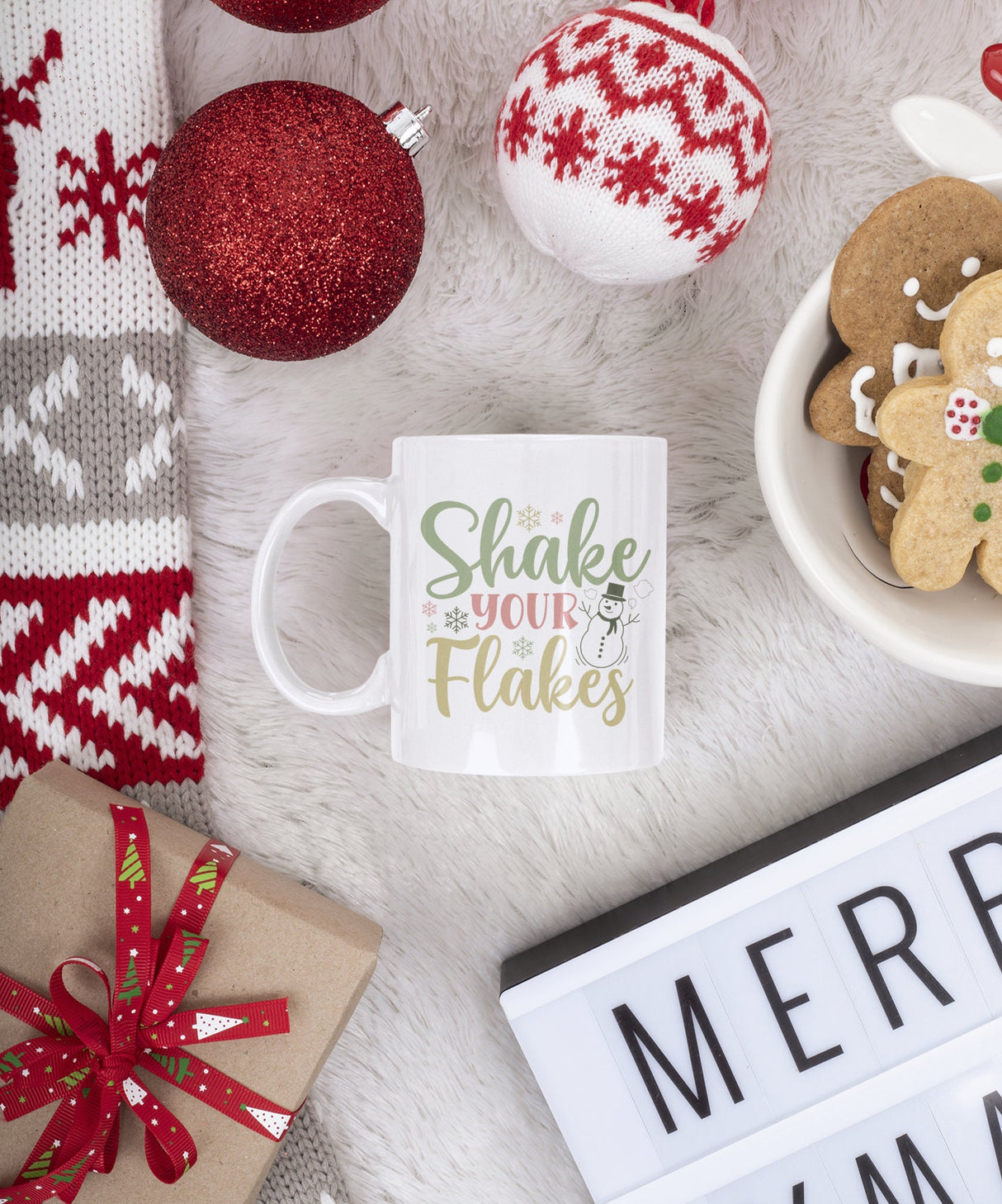 Shake Your Flakes SVG Cut File