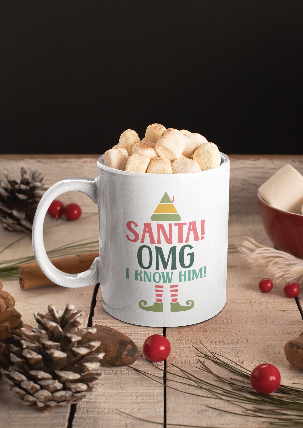 Santa! OMG I Know him! SVG Cut File