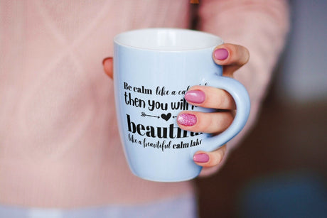 Be Calm Like A Calm Lake SVG Cut File