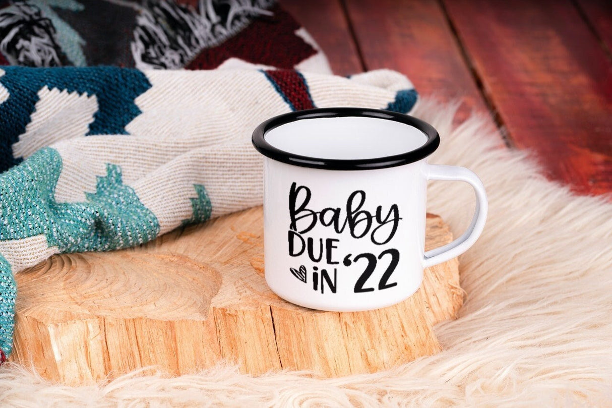 Baby Due in 22 SVG Cut File
