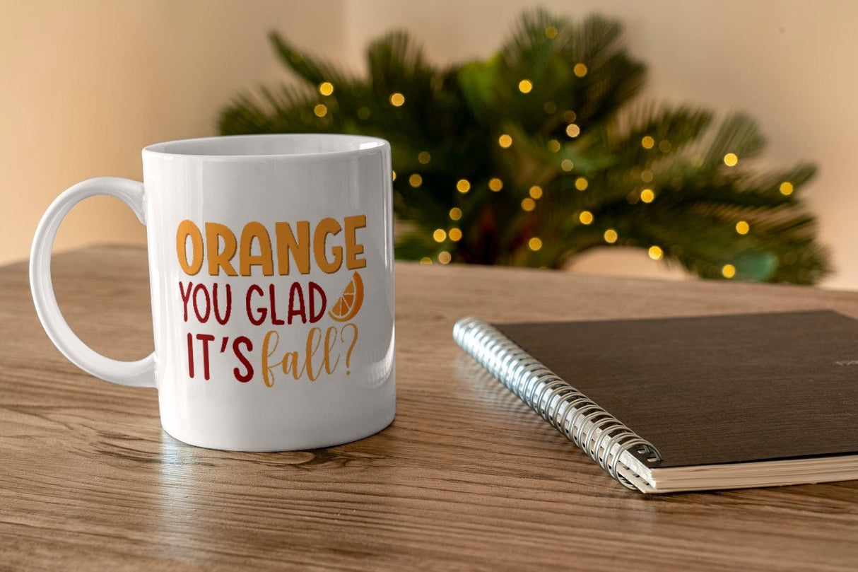 Orange you glad autumn came early this year SVG Cut File