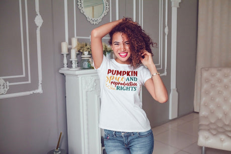 Pumpkin Spice and Reproductive Rights SVG Cut File