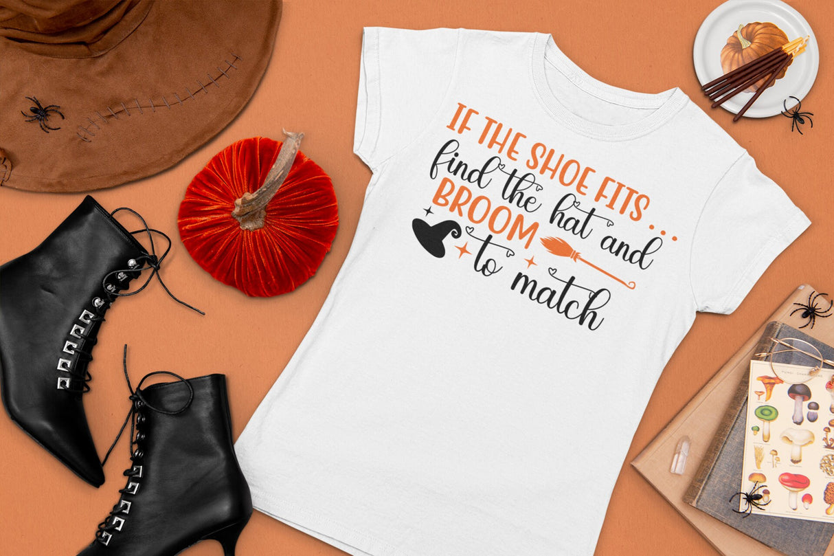 If the shoe fits … find the hat and broom to match SVG Cut File