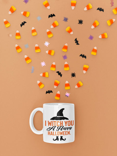 I witch you a Happy Halloween. SVG Cut File