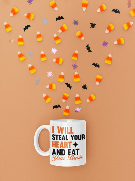 I will steal your heart and eat your brain SVG Cut File