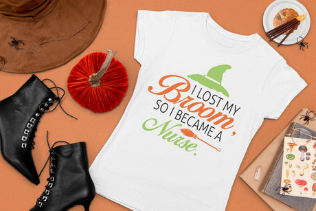 I lost my broom, so I became a nurse. SVG Cut File