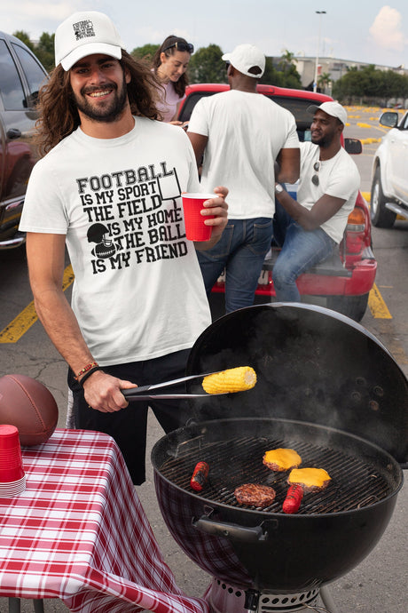 Football is my Sport The Field is my Home The Ball is my Friend SVG Cut File