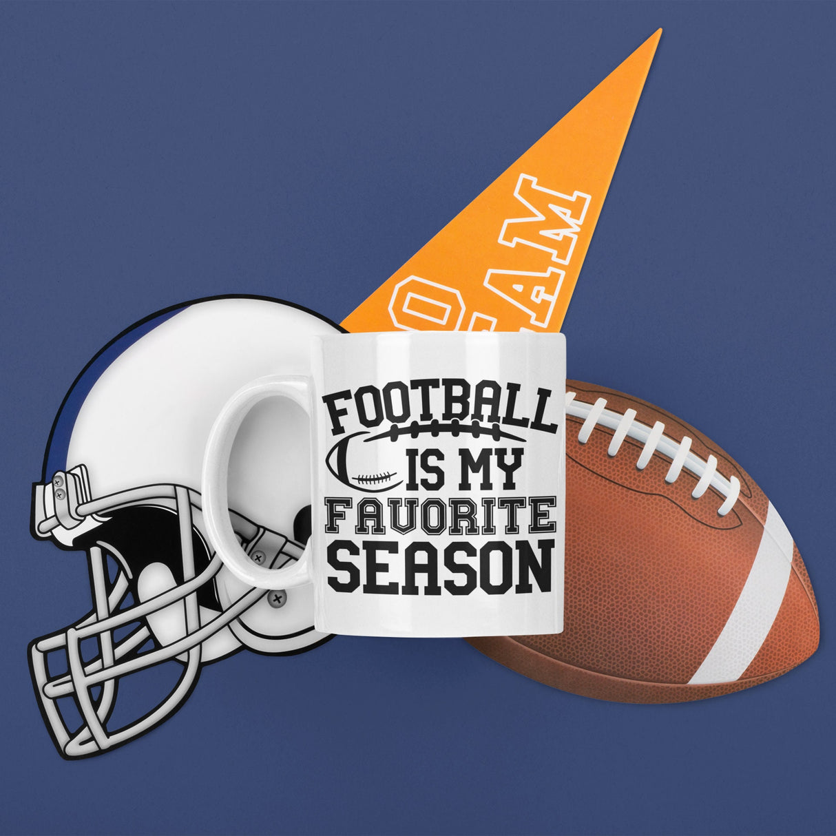 Football is my favorite season SVG Cut File