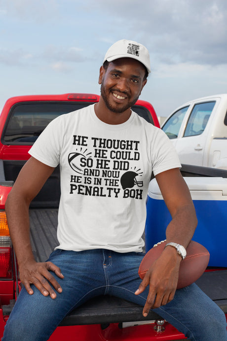 He thought he could so he did and now he is in the Penalty Box SVG Cut File
