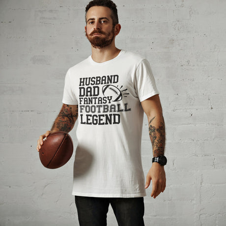Husband Dad Fantasy Football Legend SVG Cut File
