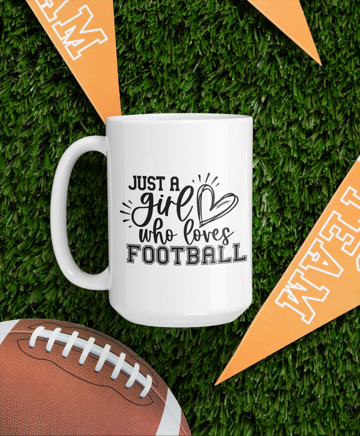 Just a girl Who loves FOOTBALL SVG Cut File