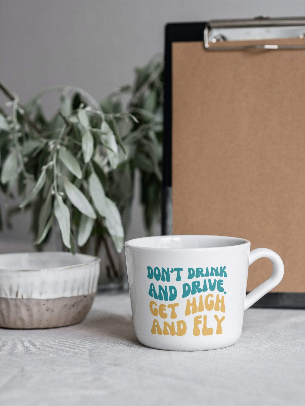 Don't drink and drive. Get high and fly SVG Cut File
