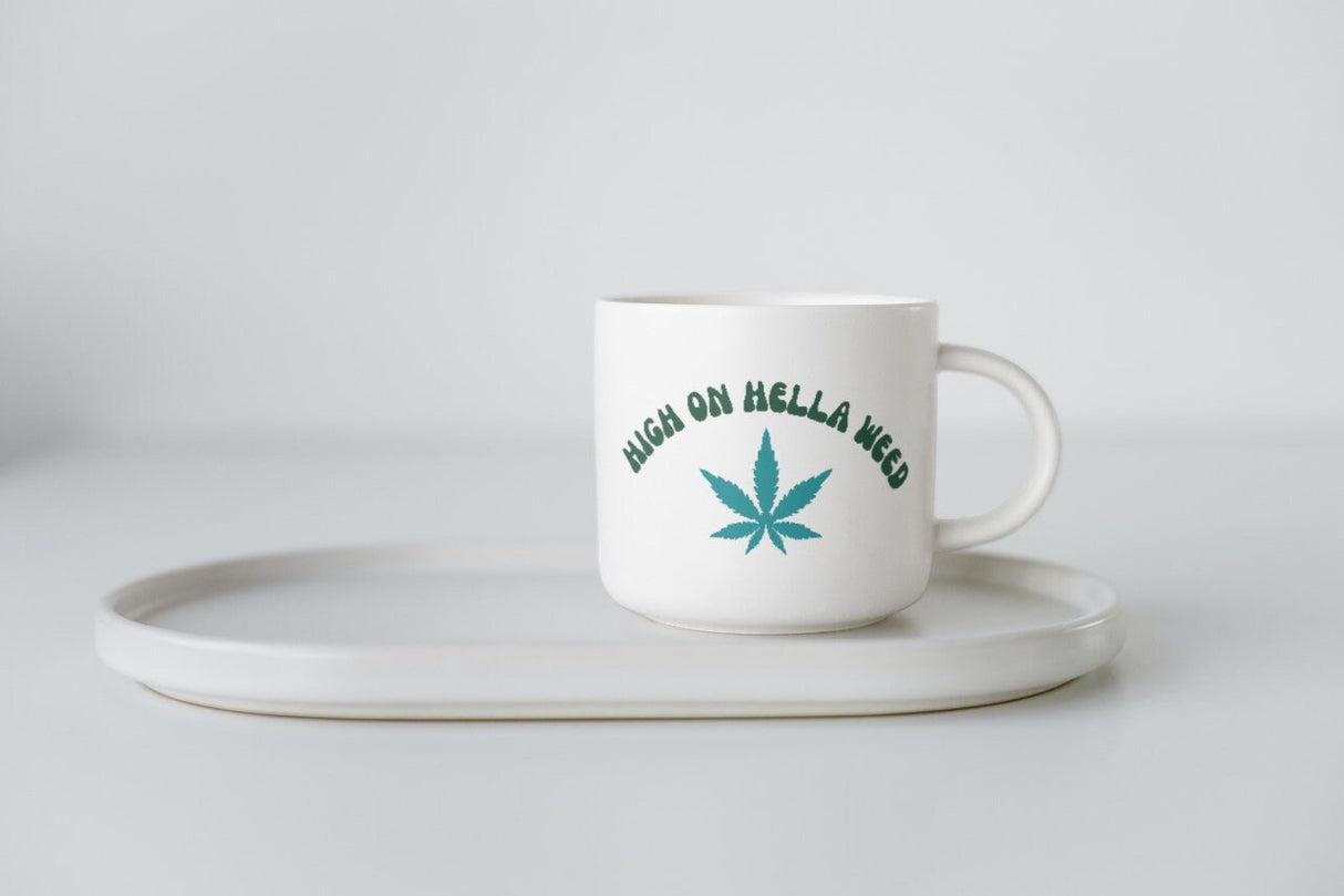 High on Hella Weed SVG Cut File