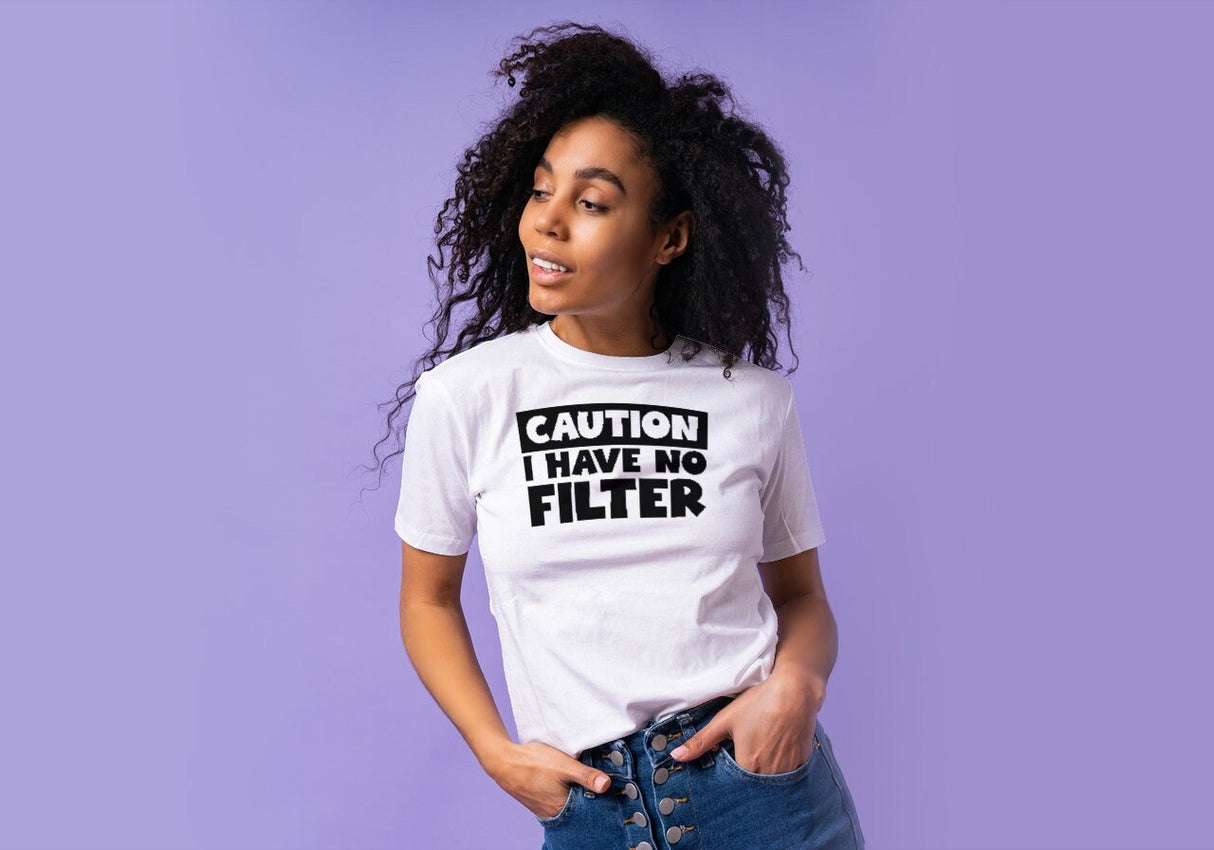 CAUTION I have no filter SVG Cut File