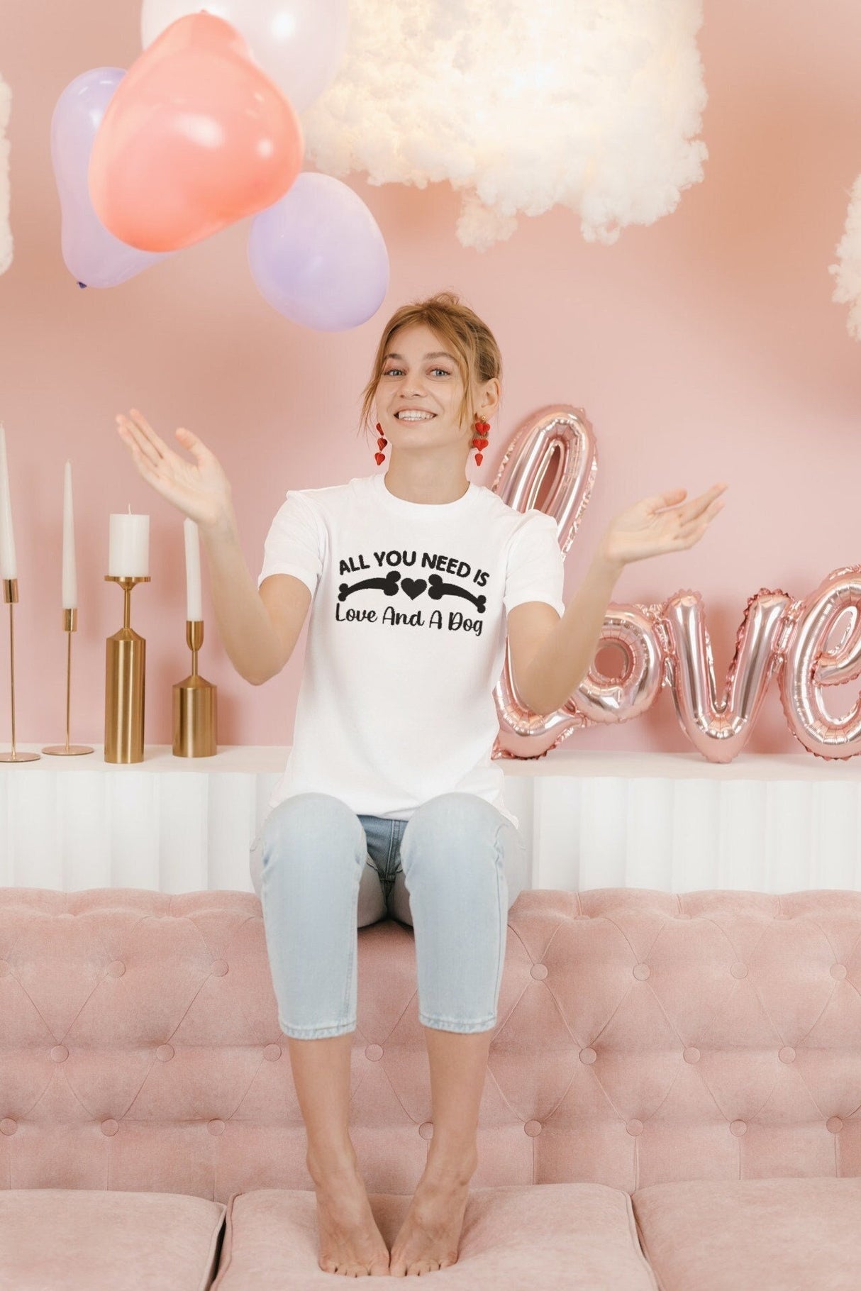 All you need is love and a Dog SVG Cut File