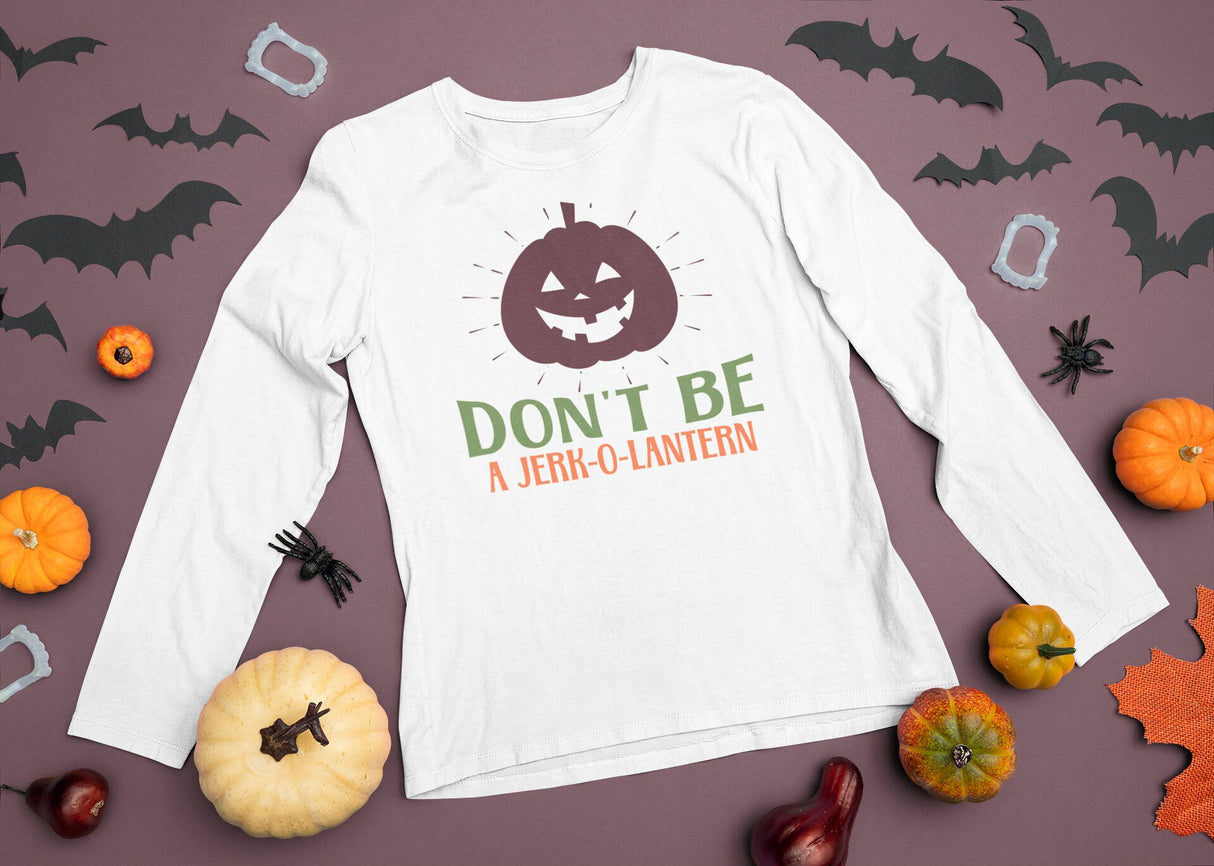 Don't be a jerk-o-lantern SVG Cut File