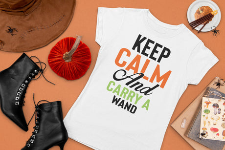 Keep calm and carry a wand SVG Cut File