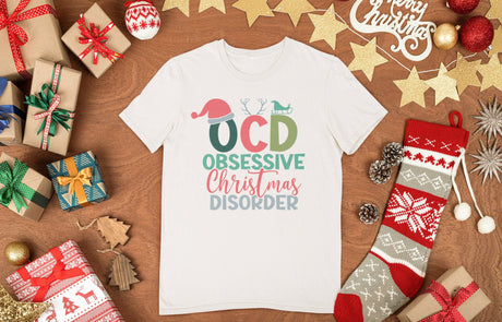 OCD Obsessive Christmas Disorder SVG Cut File