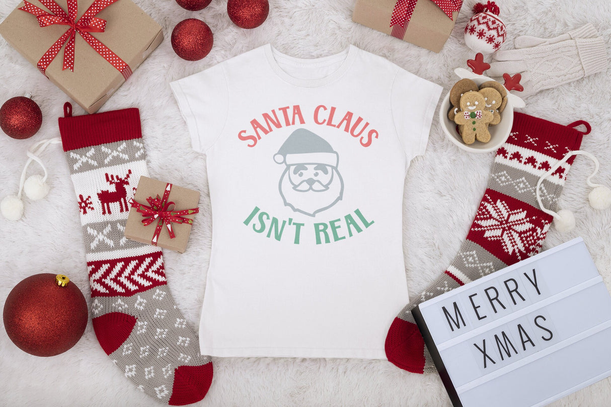 Santa Claus isn't real SVG Cut File