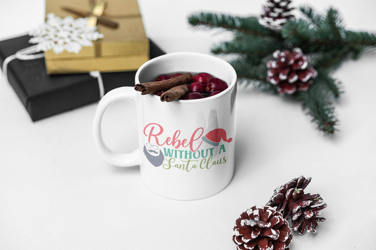 Rebel without a Santa Claus SVG Cut File