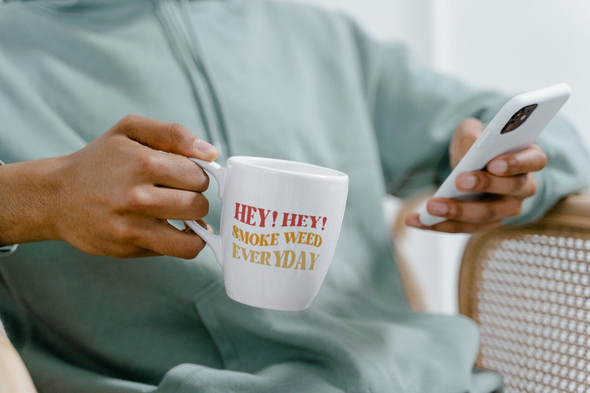 Hey! Hey Smoke weed everyday SVG Cut File