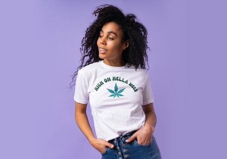 High on Hella Weed SVG Cut File