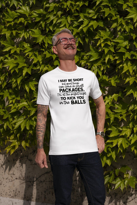 I may be short but great things can come in small packages SVG Cut File